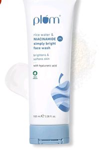 Plum Rice Water &amp; Niacinamide Face Wash