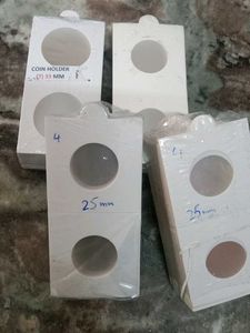 Coin Holders - Assorted Sizes
