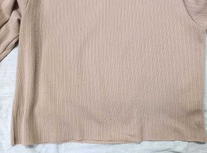 Crop Cream Color Top
