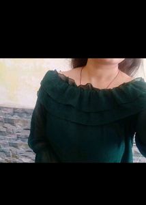 Zara Off Shoulder Top