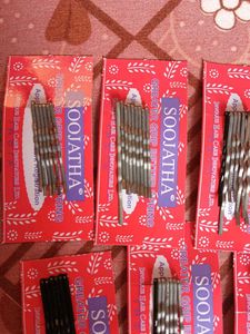 Hair Pins - Black - Lajja