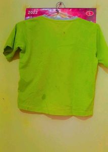 Crop Top| Small Size| Printed| Circle Neck| Casual