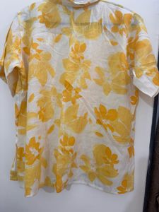 Brand New Floral Button Down Shirt