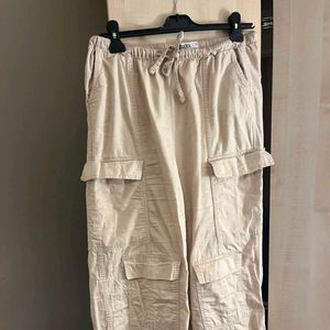 Beige Cargo Pants | Y2K |