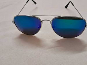 Mirrored Aviator Sunglasses