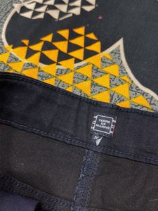 Navy Blue Straight Skirt