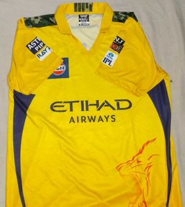 Yellow Cricket Jersey