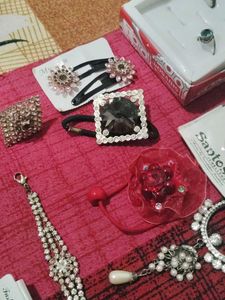 Jewelry Bundle - Earrings, Necklaces, Rings &amp; More