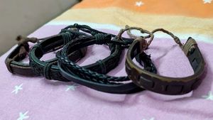 🔥 Stylish Leather Bracelets for Men 🔥