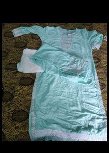 Mint  Kurta Set (Minor Issue)