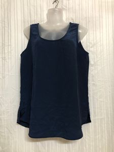 Blue Sleeveless Top