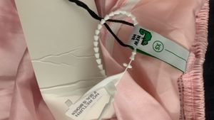 Baby Pink Solid Gathered Tube Mini Dress