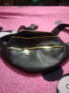 Black Fashion Fanny Pack