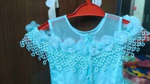 Cute Blue Party Dress