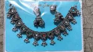 Oxidised Necklace
