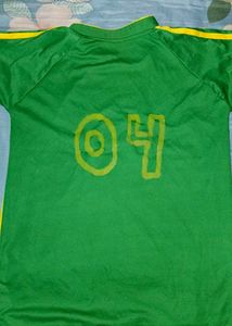 Green &amp; Yellow Football Jersey For Men