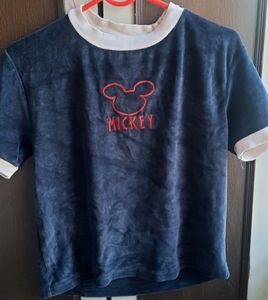 Velvet Mickey soft top