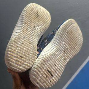 Blue &amp; Pink Slip-On Shoes