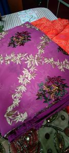 heavy work saree