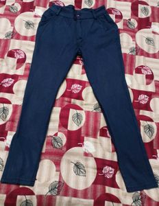 Blue Formal Pants