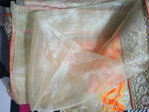 Beautiful Saree With Stitched Blouse
