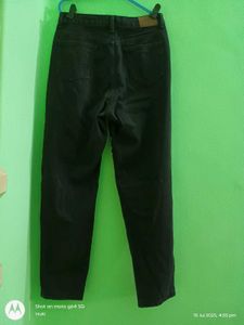 y2k customised printed jeans black charcoal grunge