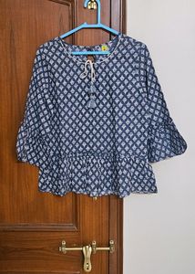 Never used pure cotton blue kurta