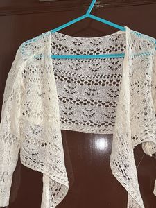 Crochet Knit Shrug