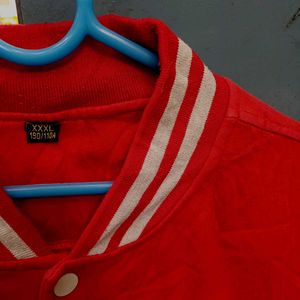 💥Red Varsity Jacket