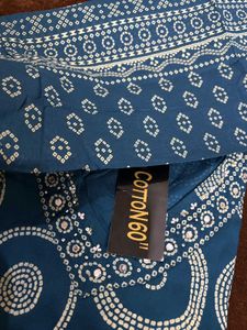 Teal Blue Kurta Set