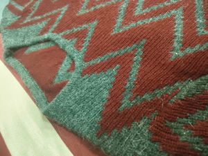 Retro Patterned Sweater