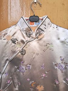 Floral Cheongsam Dress