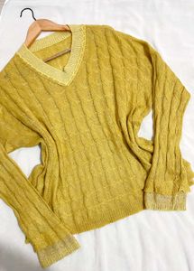 B2G2 🎁Vintage Knit V-Neck Sweater ()
