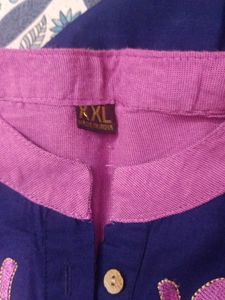 Stylish Purple Kurta