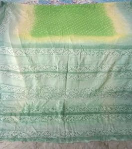 5 BRAND NEW Bandhani silk saree Set &amp; ready fall