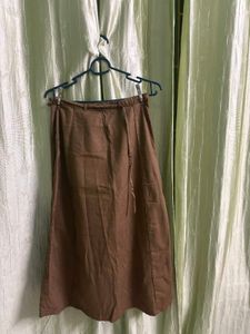 Brown Skirt from myntra