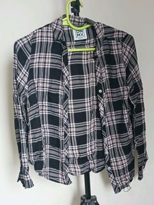 DNMX Plaid Flannel Shirt