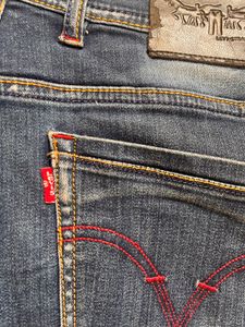 Levi’s Distressed Denim Jeans