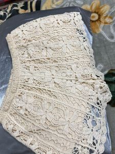 Lace Crochet Shorts