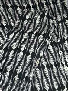 Patterned Casual Crop Top
