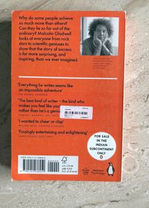 Outliers by Malcolm Gladwell