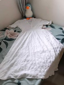 White Midi Dress