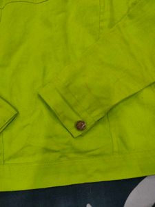 Green Denim Jacket
