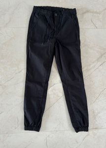 A Black Cargo Denim