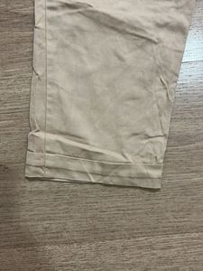 Khaki Chino Capri