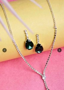 Emerald Green Jewelry Set