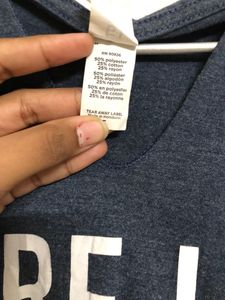 District Made Grey Hoodie T Shirt