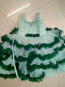 Cute Blue Party Dress