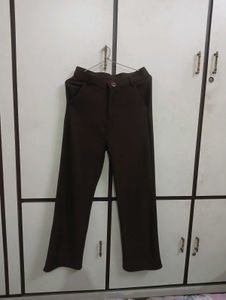 Brown korean trousers