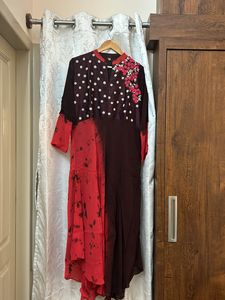 Floral Embroidered Maxi Dress